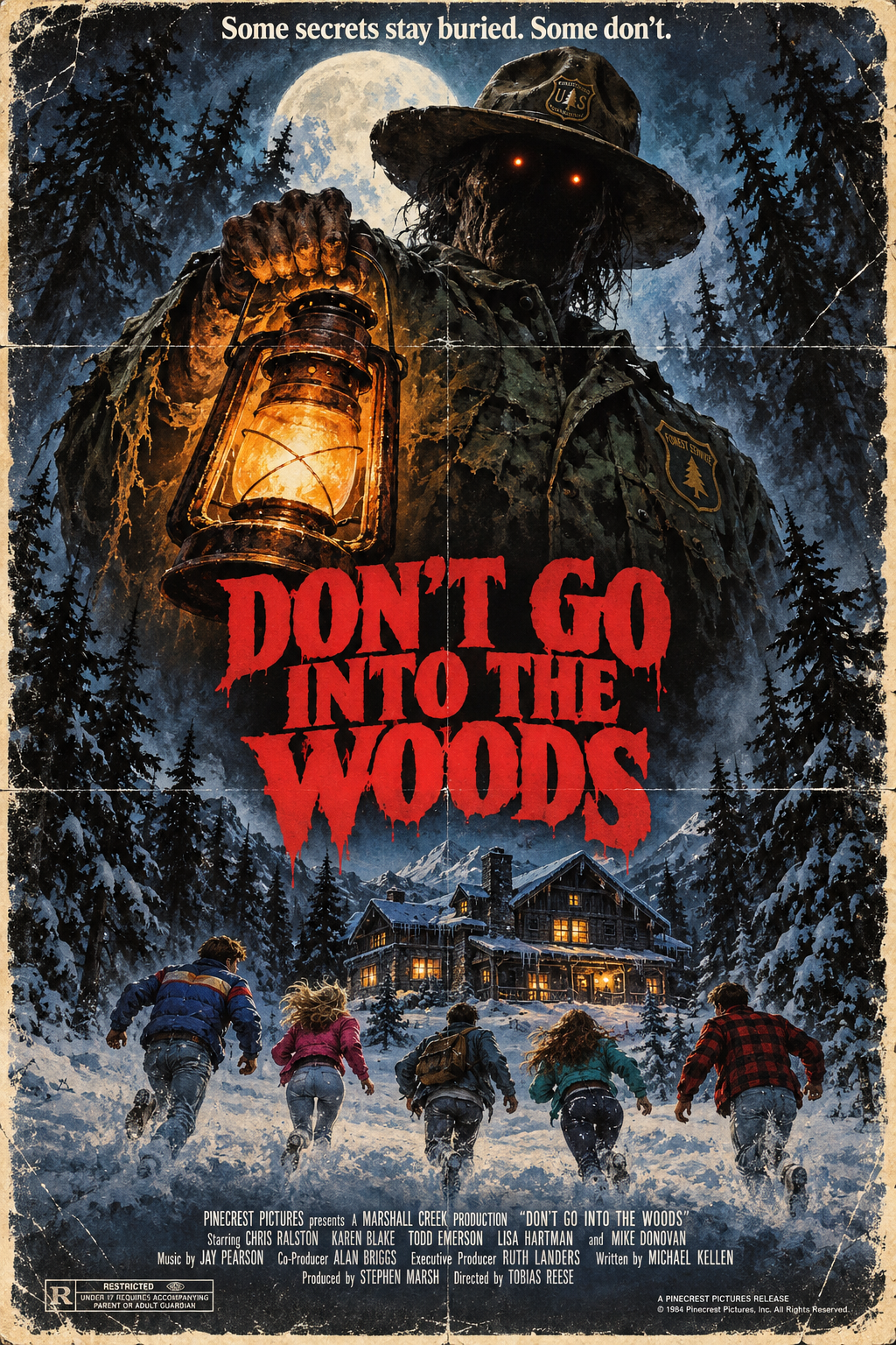 Filmplakat: Don't Go Into the Woods